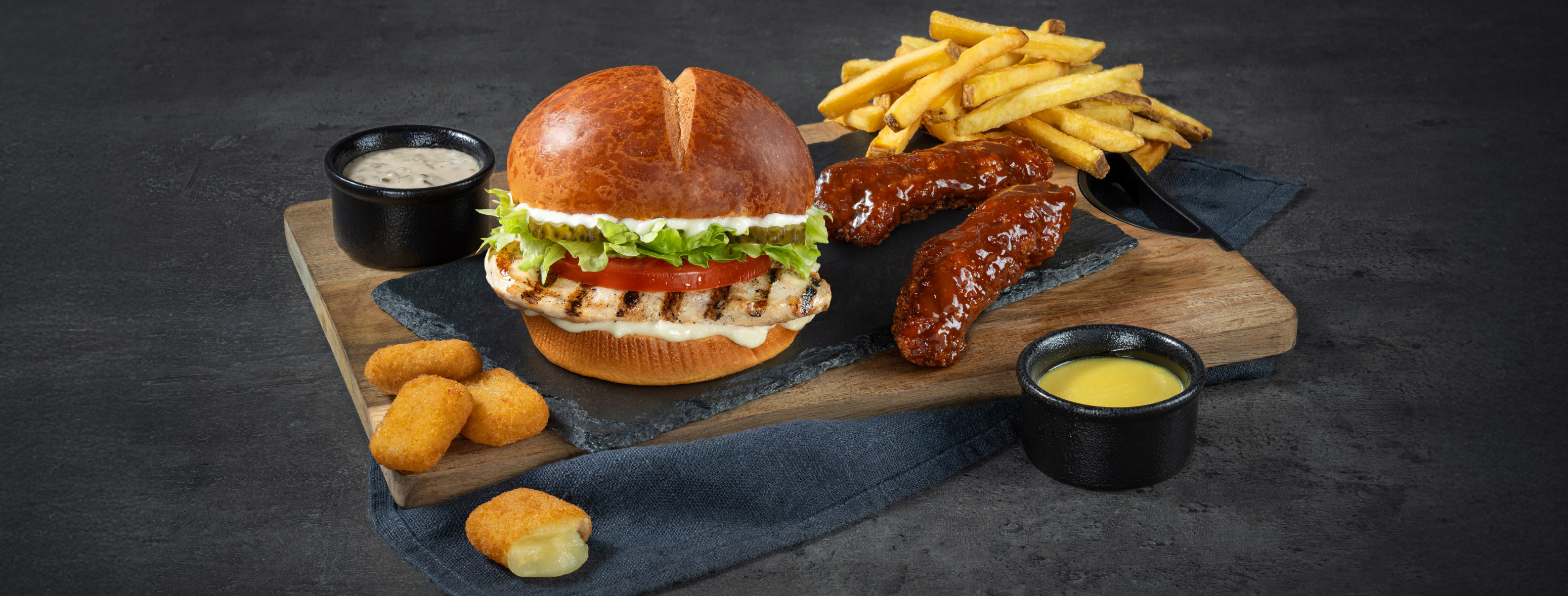 Burger Sampler- Iftar edition